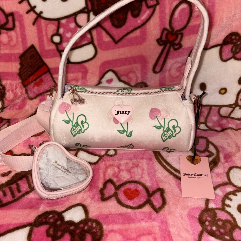 Juicy Couture Retro Cherry Shoulder Bag